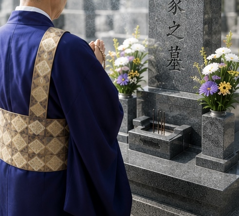 納骨式